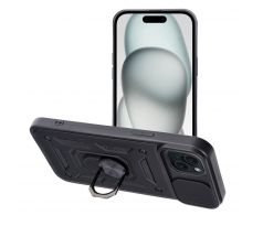 SLIDE ARMOR Case  iPhone 15 Plus cerný