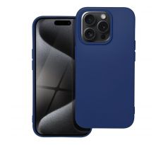 SOFT Case  iPhone 15 Pro tmavemodrý