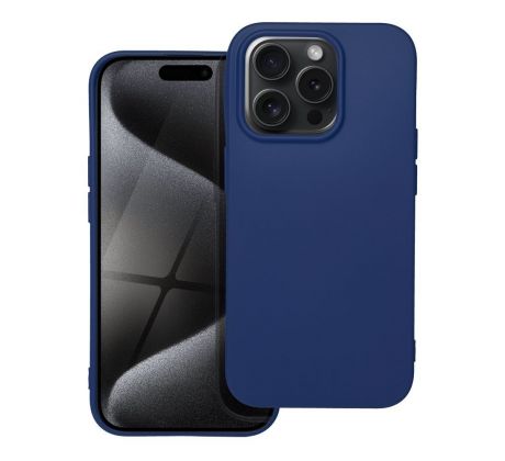 SOFT Case  iPhone 15 Pro tmavemodrý