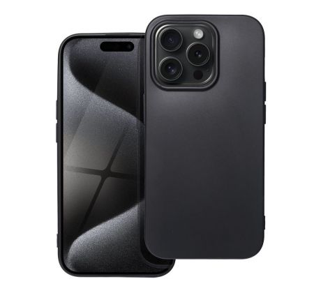 SOFT Case  iPhone 15 Pro cerný