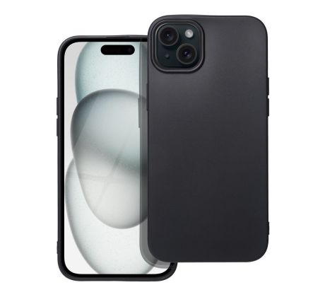 SOFT Case  iPhone 15 Plus cerný