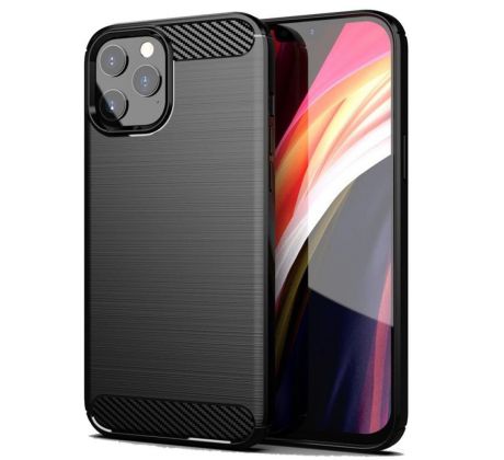 CARBON Case  iPhone 15 Plus cerný