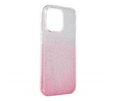 SHINING Case  iPhone 15 Pro Max prusvitný/ružový