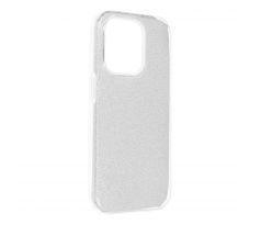 SHINING Case  iPhone 15 Pro stríbrný