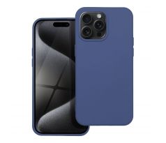 SILICONE Case  iPhone 15 Pro Max modrý