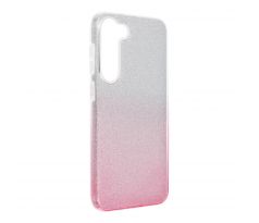 SHINING Case  Samsung Galaxy S23 Plus prusvitný/ružový
