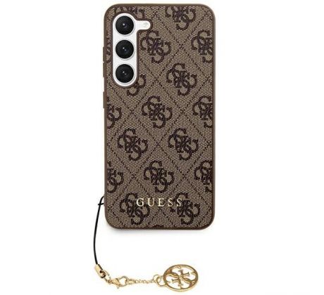 Original   GUESS GUHCS24MGF4GBR  Samsung S24 Plus (4G Charm / hnedý)