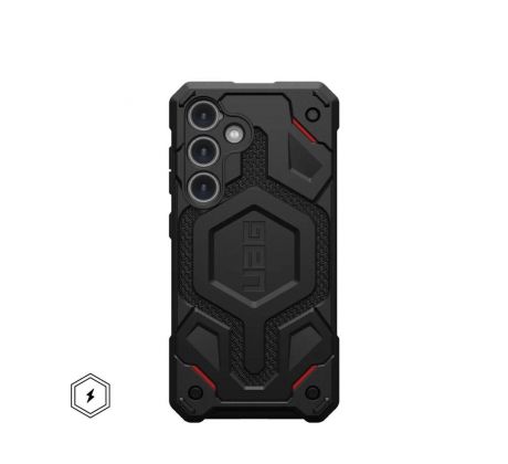 ( UAG ) Urban Armor Gear Monarch Pro   Samsung Galaxy S24 5G with magnet kevlar cerný