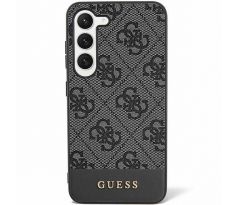 Original   GUESS GUHCS24SG4GLGR  Samsung Galaxy S24 (4G Bottom Stripe / cerný)