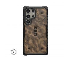 ( UAG ) Urban Armor Gear Pathfinder Magnet SE   Samsung Galaxy S24 Ultra 5G with magnet digi camo  earth