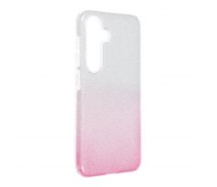 SHINING Case  Samsung Galaxy Galaxy S24 prusvitný/ružový