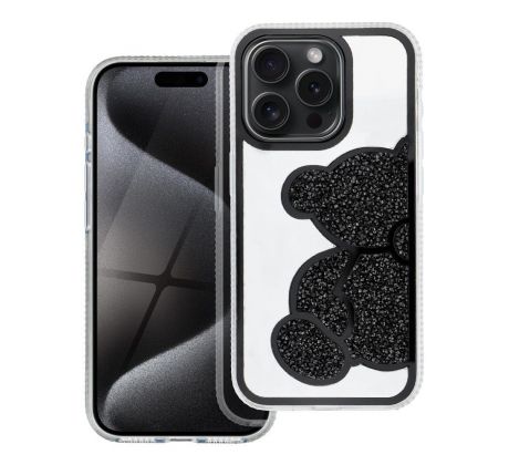 TEDDY BEAR Case  iPhone 7 / 8 / SE 2020 / SE 2022 cerný