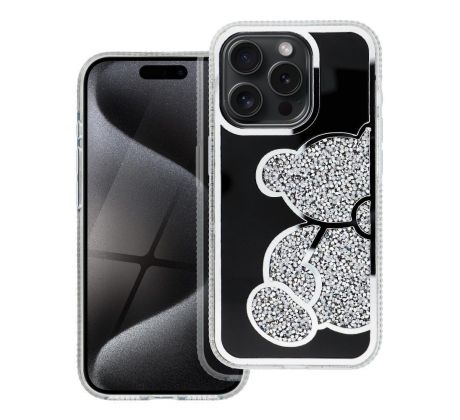 TEDDY BEAR Case  iPhone 7 / 8 / SE 2020 / SE 2022 stríbrný