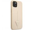 GUESS   iPhone 13 / 14 / 15 GUHCP14SPSATLE (SaffianoTriangle Logo) beige