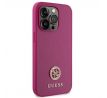 GUESS   iPhone 15 Pro GUHCP15LPS4DGPP (Strass Metal Logo) ružový