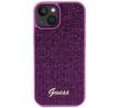 GUESS   iPhone 13 / 14 / 15 GUHCP15SPMSDGSF (Disco Metal Script) fuschia