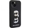 Original   KARL LAGERFELD KLHCP15MSDHKCNK  iPhone 15 Plus (Silicone KC / cerný)