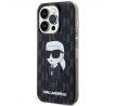 Original   KARL LAGERFELD KLHCP15LHNKMKLK  iPhone 15 Pro (Ikonik Monogram / cerný)