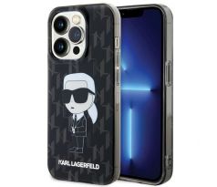 Original   KARL LAGERFELD KLHCP15XHNKMKLK  iPhone 15 Pro Max (Ikonik Monogram / cerný)