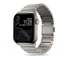 ŘEMÍNEK TECH-PROTECT STEELBAND APPLE WATCH 4 / 5 / 6 / 7 / 8 / 9 / SE / ULTRA 1 / 2 (42 / 44 / 45 / 49 mm) TITANIUM