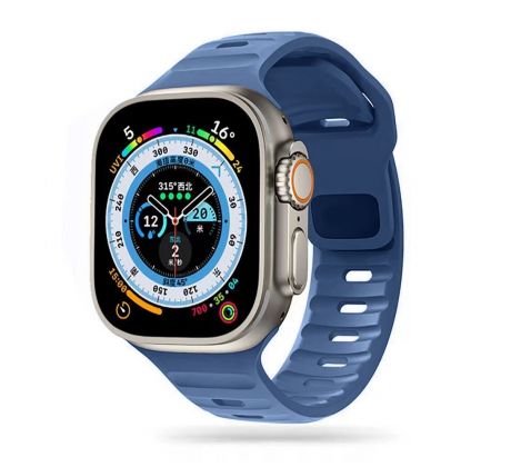 ŘEMÍNEK TECH-PROTECT ICONBAND LINE APPLE WATCH 4 / 5 / 6 / 7 / 8 / 9 / SE / ULTRA 1 / 2  (42 / 44 / 45 / 49 mm) MONTEGO BLUE