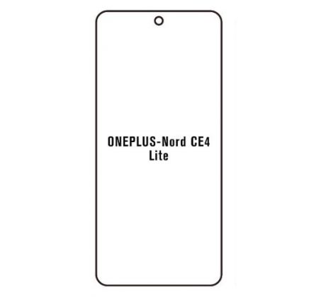 Hydrogel - matná ochranná fólie - OnePlus Nord CE4 Lite 5G