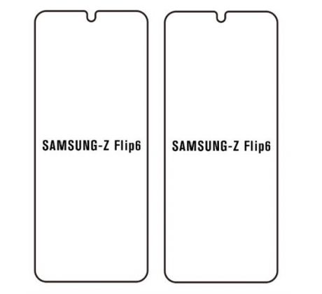 2PACK - Hydrogel - ochranná fólie - Samsung Galaxy Z Flip 6 (2ks v balení) 