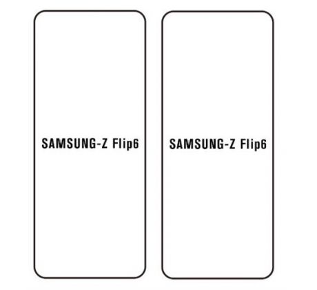 2PACK - Hydrogel - ochranná fólie - Samsung Galaxy Z Flip 6 (2ks v balení)