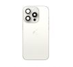 Apple iPhone 15 Pro - Zadní housing (White Titanium)  