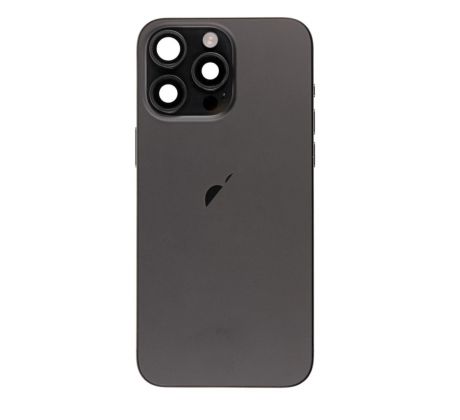 Apple iPhone 15 Pro Max - Zadní housing (Black Titanium) 