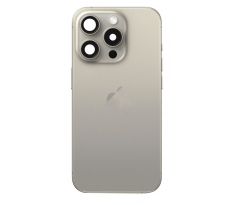 Apple iPhone 15 Pro Max - Zadní housing (Natural Titanium) 