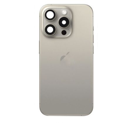 Apple iPhone 15 Pro Max - Zadní housing (Natural Titanium) 