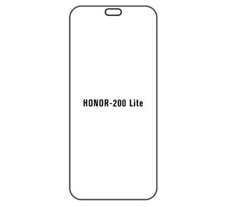 Hydrogel - matná ochranná fólie - Huawei Honor 200 lite