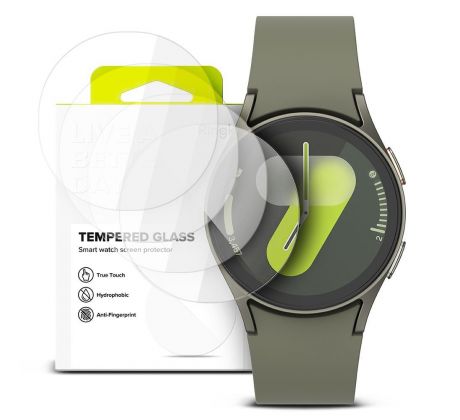 OCHRANNÉ TVRZENÉ SKLO RINGKE TEMPERED GLASS 4-PACK SAMSUNG GALAXY WATCH 4 / 5 / 6 / 7 / FE (40 mm) CLEAR