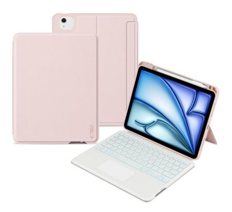 KRYT TECH-PROTECT SCMAG PEN + KEYBOARD iPad Air 10.9 4 / 5 / 2020-2022 / 11 6 / 2024 PINK