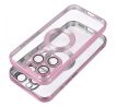 Case GLAM  iPhone 15 rose ružový