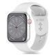 TECH-PROTECT SILICONE APPLE WATCH 4 / 5 / 6 / 7 / 8 / 9 / SE / ULTRA 1 / 2 (42 / 44 / 45 / 49 mm) WHITE