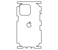 Hydrogel - matná zadní ochranná fólie - iPhone 16 Pro Max