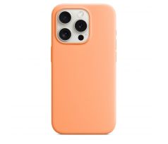 iPhone 16 Pro Silicone Case s MagSafe - Orange Sorbet