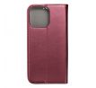 Smart Magneto book   iPhone 15 Pro Max burgundy