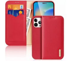 DUX DUCIS wallet  HIVO  iPhone 15 Pro Max cervený