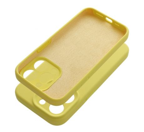 Case SILICONE 2mm  iPhone 11 lemon