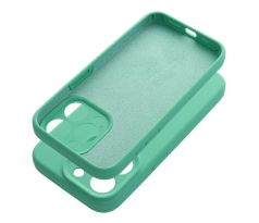 Case SILICONE 2mm  iPhone 11 slabomodrý tyrkysový mentolový