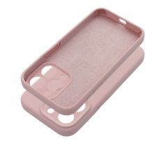 Case SILICONE 2mm  iPhone 12 sand ružový