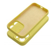 Case SILICONE 2mm  iPhone 12 lemon