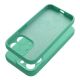 Case SILICONE 2mm  iPhone 14 Pro slabomodrý tyrkysový mentolový