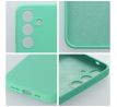 Case SILICONE 2mm  Samsung Galaxy A34 5G slabomodrý tyrkysový mentolový