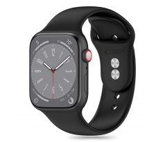 ŘEMÍNEK TECH-PROTECT SILICONE APPLE WATCH 4 / 5 / 6 / 7 / 8 / 9 / SE (38 / 40 / 41 mm) BLACK