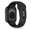 ŘEMÍNEK TECH-PROTECT SILICONE APPLE WATCH 4 / 5 / 6 / 7 / 8 / 9 / SE (38 / 40 / 41 mm) BLACK