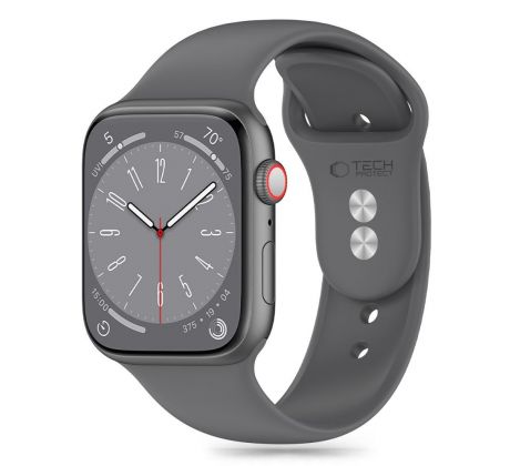 ŘEMÍNEK TECH-PROTECT SILICONE APPLE WATCH 4 / 5 / 6 / 7 / 8 / 9 / SE (38 / 40 / 41 mm) CLAY